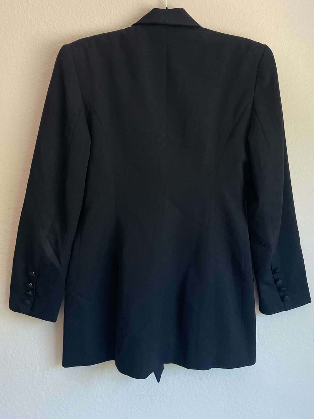 bebe Black Double-Breasted Blazer - Size Small - Picture 2 of 4